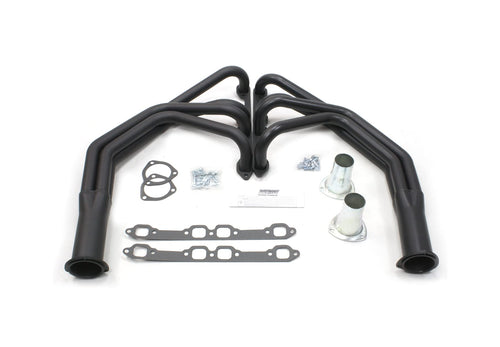 1-1/2" Black Coating Hi-Temperature Full Length Exhaust Header for Ford Truck Patriot (H8422-B) 292Y