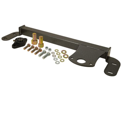 Steering Stabilizer Bar BD Diesel 1032002; Incl. Steering Box Support/Sector Shaft Bolt/Bearing Assy/Hardware/Thread Lock