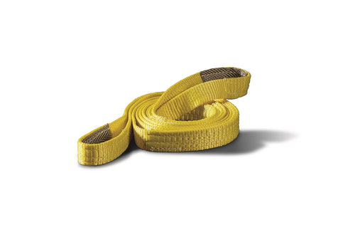 Nylon Webbing Winch WARN 88896 Tree Trunk Protector Rigging Strap, 3.2 Ton (6,400 lb) Capacity, 1" Width x 8' Length, Yellow