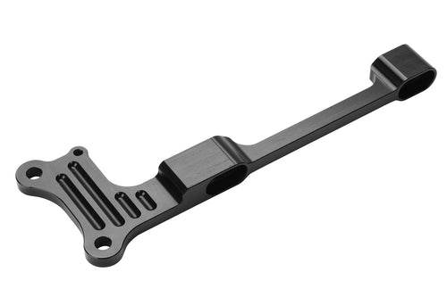 Black Finish Lokar XTCB-40DQ1 Bracket and Stainless Steel Spring with Progressive Linkage Rod for Edelbrock Carburetor