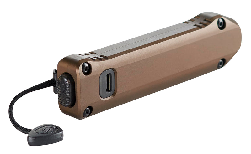 Wedge XT Streamlight 500-Lumen 1,900-Candela Flat Everyday Carry Flashlight, Includes USB-Cable and Pocket Lanyard, Coyote