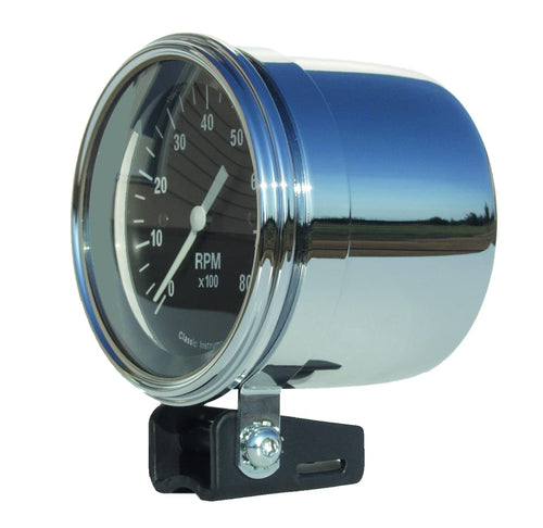 Classic Instruments MT51 Tach and Speedo Chrome Mounting Cup - 3-3/8"