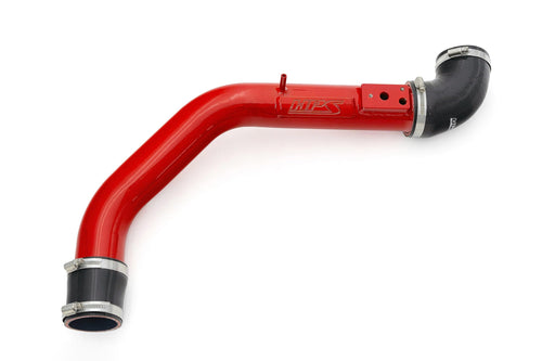 HPS Performance 2.5" Red Intercooler Cold Side Charge Pipe Compatible for 2018-2021 Honda Accord 2019-2024 Acura RDX 2.0L Turbo, 17-124R