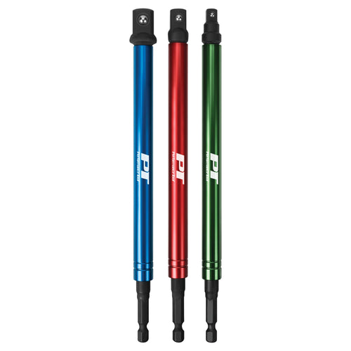 W9036 Performance Tool 3-Piece 8-Inch Socket Adapter Set for Versatile and Convenient Socket Access
