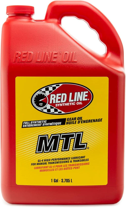 Red Line SAE 75W80 Manual Transmission and Transaxle Lubricant (MTL) Car Gear Oil 50205 - 1 Gallon