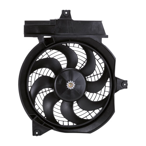 Hyundai Santa FE TYC 610610 Replacement Condenser Cooling Fan Assembly