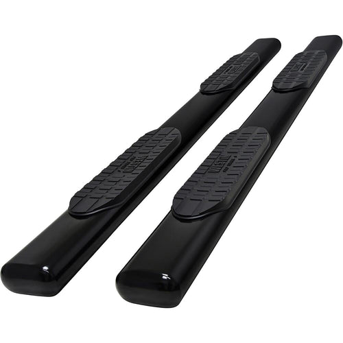 Pro Traxx 6 Oval Nerf Step Bars Westin fits 2019-2025 Silverado Sierra 1500 2500 3500 Crew Cab (Exc 2019 LD Limited) Black Pair