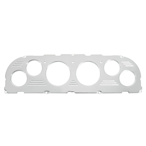 Chevy Truck AUTO METER 7047 Dash Panel, 60-63, 2 X 3-1/8", 4 X 2-1/16", Billet