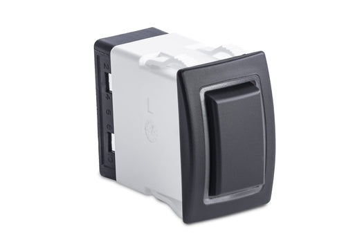 Sierra Rocker Switch RK40620B, Halo SPST, Blue Halo