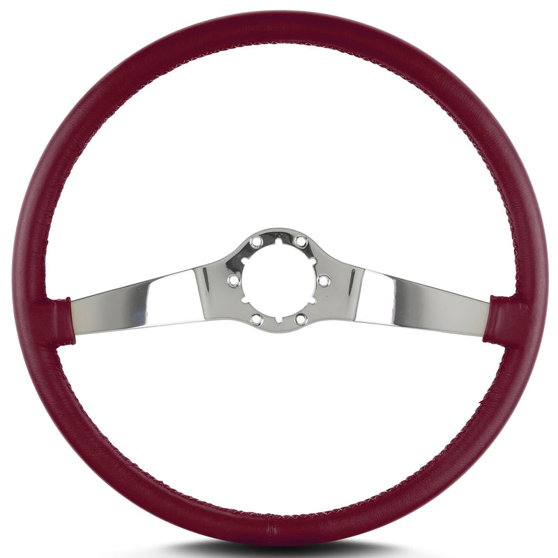 Burgandy Lecarra 66603 Two Smooth 15" Polished Thin Grip