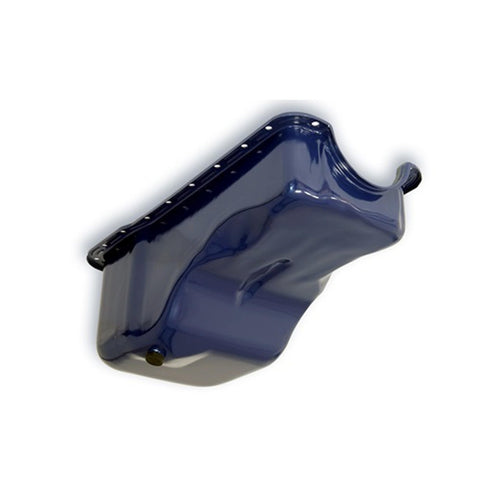 Small Block Scott Drake C5ZZ-6675-B Painted Oil Pan Blue