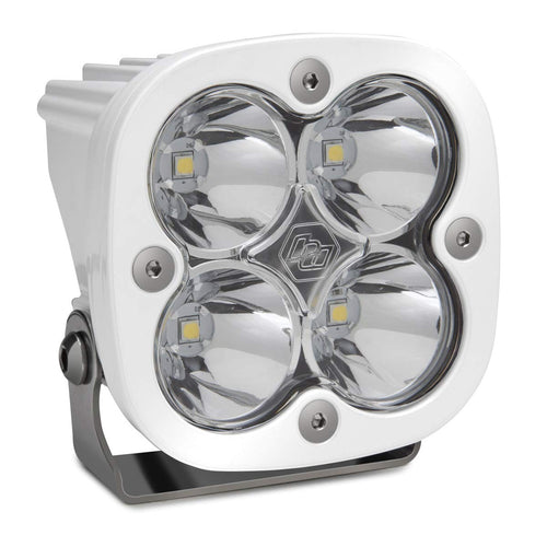 Baja Designs Pro Squadron White LED Auxiliary Light Pod - Marine Grade (Spot; Clear)