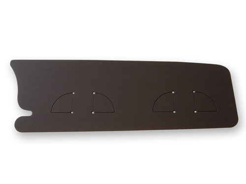 C7ZZ-6511228-A Scott Drake 1967-1968 Trunk Filler Board Black Chipboard