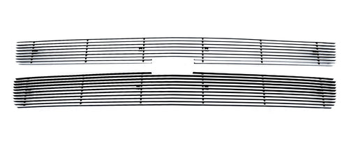 Polished 2007-2010 Silverado HD Billet Grille, 2 Pc, Overlay - PN #21112
