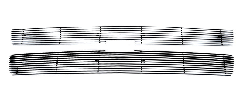 Polished 2007-2010 Silverado HD Billet Grille, 2 Pc, Overlay - PN #21112