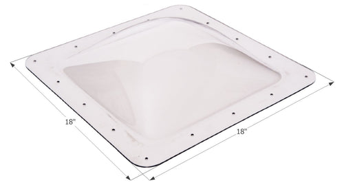 RV Skylight ICON 01818 SL1414-14" x 14" x 4", Clear