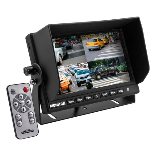 iBeam Metra 7 Inch Monitor with Quad Camera Input