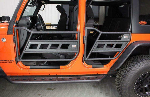 Fishbone Offroad Jeep JK FB24022 Tube Doors 07-18 Wrangler JK 4 Door Front/Rear