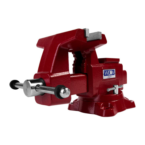 Utility Wilton Bench Vise, 6-1/2” Jaw Width, 6" Jaw Opening, 4" Throat (Model 676U)