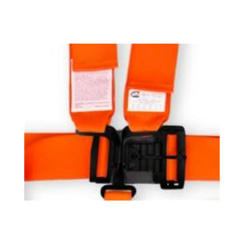 RaceQuip 5 Point Auto Racing Harness Set Latch And Link SFI 16.1 Orange 711041