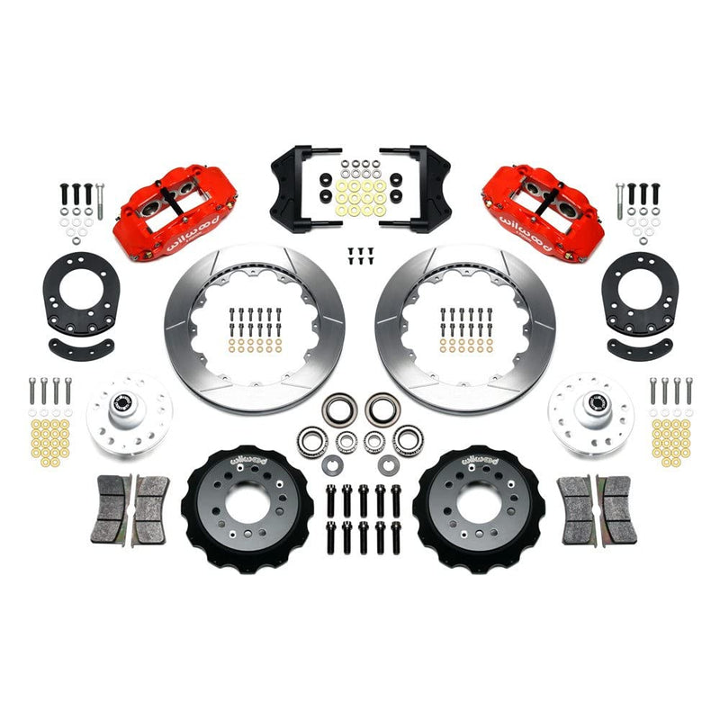 12.88" FNSL6R Hub Kit, Red Front