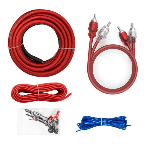 VICE SERIES RAPTOR BY METRA ELECTRONICS 600W 8 AWG AMP KIT WITH RCA CABLE - R3A8