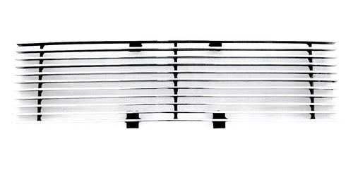 2009-2014 F-150 T-Rex Grilles Billet Bumper Grille, Polished, 1 Pc, Bolt-On - PN #25569, black