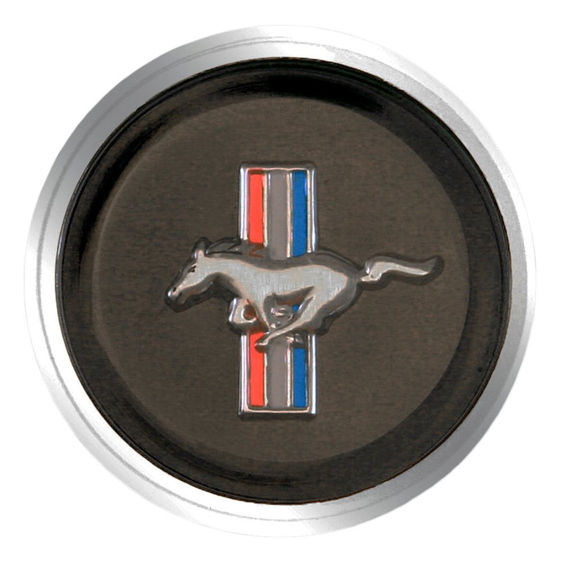 C8ZZ-3649-AR Scott Drake Horn Panel Emblem with Classic Tri-Bar Logo