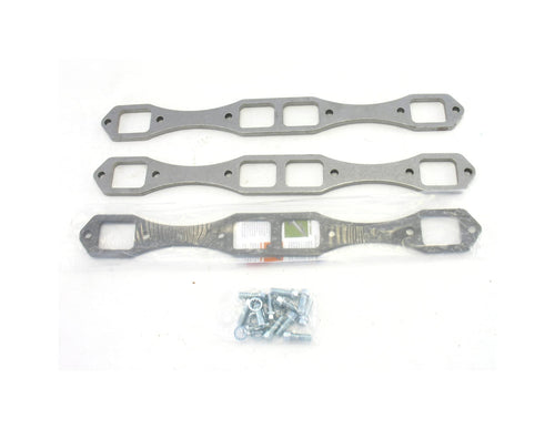 H7828 Patriot Exhaust 2" Rectangular Header Flange for Big Block Mopar