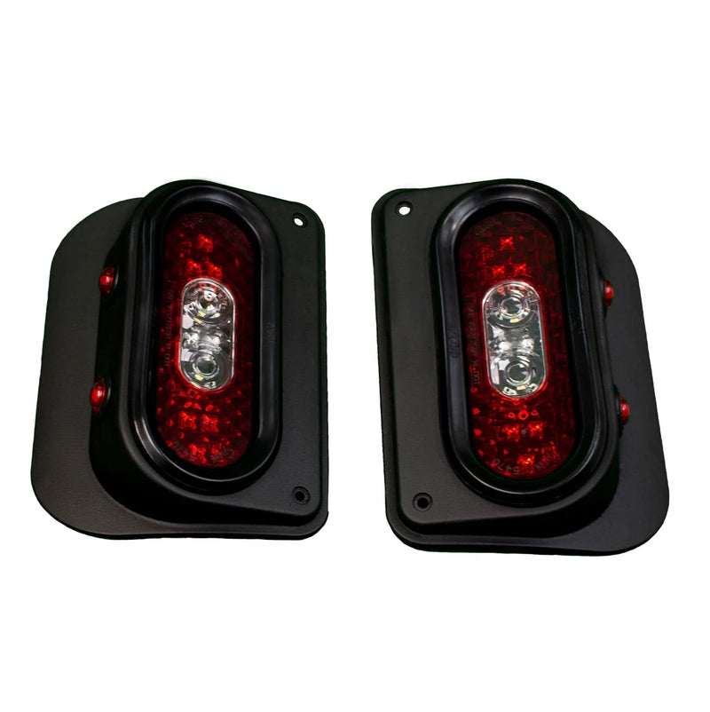 Combat Off Road Tail Gunner LED Tail Lights Flush Mount compatible with Jeep JK/JKU - SAE/DOT Approved