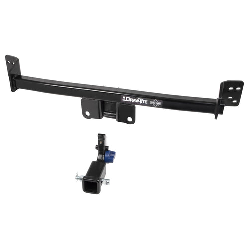 Hidden Draw-Tite 76912 Hitch® Completely Hidden Trailer Hitch 2 in. Removable Receiver, Black, Compatable with 2019-2022 Toyota RAV4