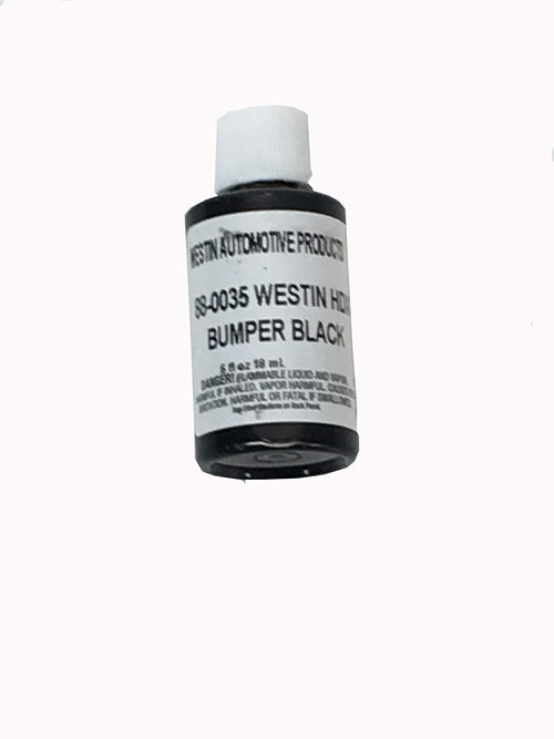 88-0035 Westin Touch Up Paint Brush Cap Bottle .6 oz. Textured Black Touch Up Paint