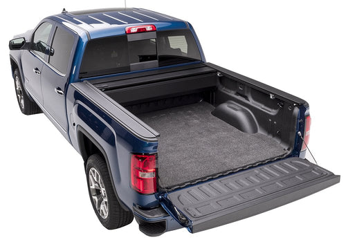 BedRug Bedmat | 2017 - 2026 Ford Super Duty 8' Bed Fits, Models w/Non Liner / Spray-In | Charcoal Grey, BMQ17LBS