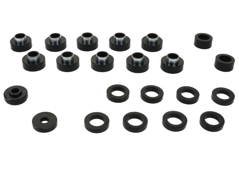 Body Mount Bushing Assembly Whiteline W93549 Compatible with 80-86 CJ7, CJ5