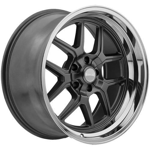 Grey Ridler 610 Wheel Polished Lip (17 x 9. inches /5 x 120 mm, 0 mm Offset)