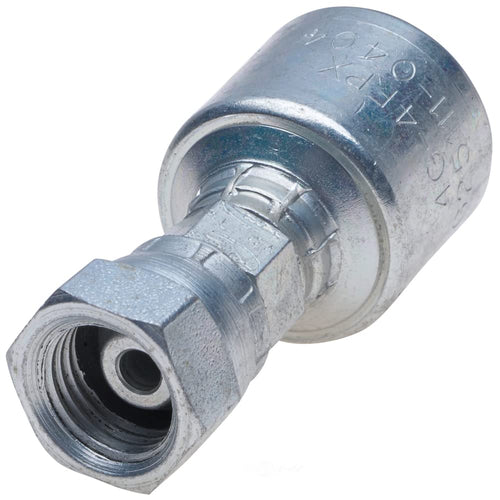 MegaCrimp Gates 20G-20FPX Couplings, Female Pipe Swivel, NPSM 30 Cone Seat, Zinc Plated Carbon Steel, 4.67", 1 1/4" ID