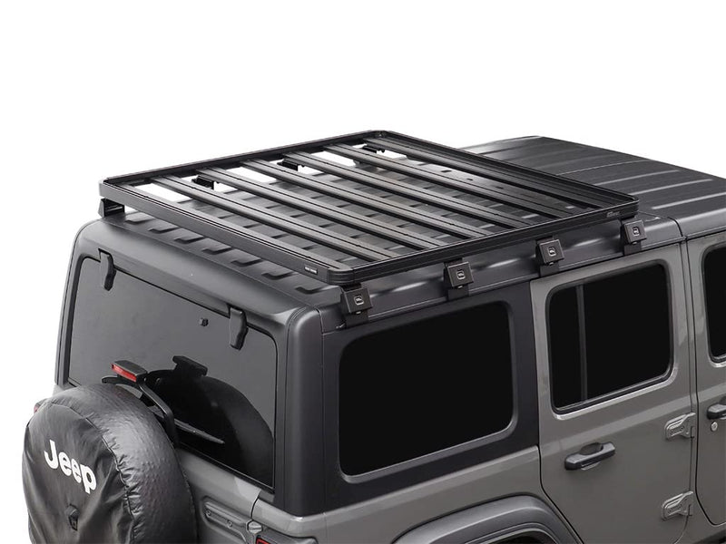 Slimline II Front Runner 1/2 Roof Rack Kit Compatible with Jeep Wrangler JL 4 Door (2018-Current)