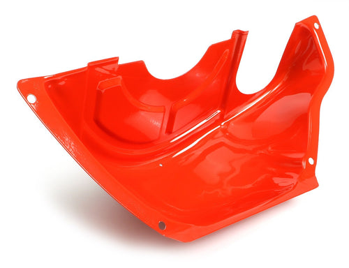 ORANGE POWDER COATED TRANS-DAPT PERFORMANCE POWERGLIDE FLYWHEEL COVER (9893)