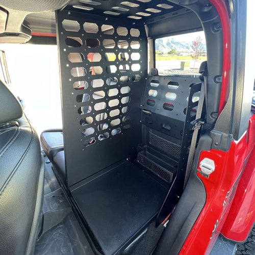 Rear Seat Cargo Rack Rock Slide Engineering for Jeep Gladiator JT 2020-2023, AC-RR-100-JT4
