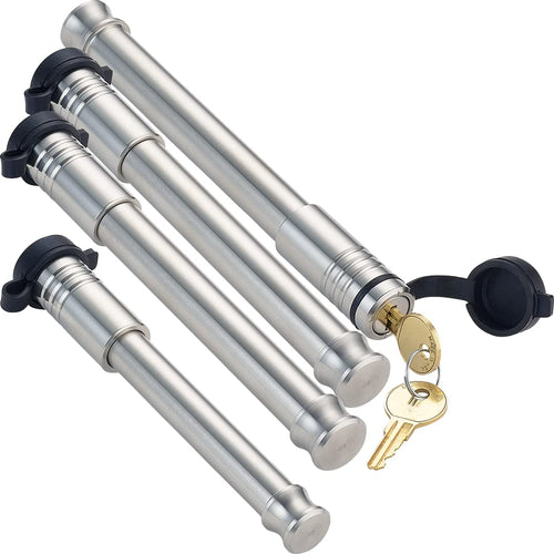 4 Pack Mixed 3.0, Keyed Alike, Hitch Locks for 3.0" B&W Tow & Stow 21K LB - Includes Lock for Receiver 3.0"