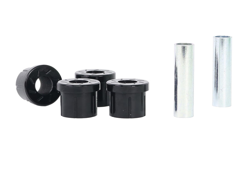 Front Control Arm Bushing Whiteline W71645, Black