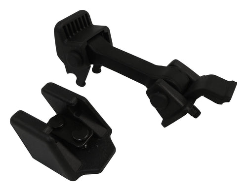 Hood Catch Kit Crown Automotive, Black Body