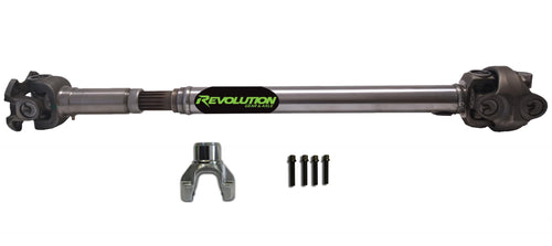 JL Front Revolution Gear 1350 CV Driveshaft Rubicon Flange Style