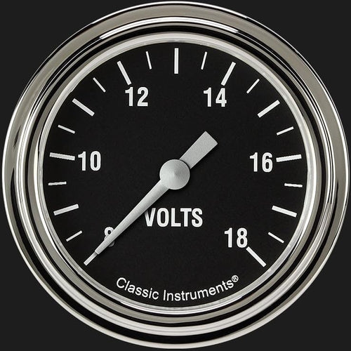 2 5/8" Voltage Gauge HR330SLF Hot Rod