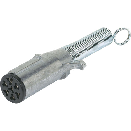 7 Way Pin Type Hopkins Towing Solutions Connector with Cable Protector Trailer End