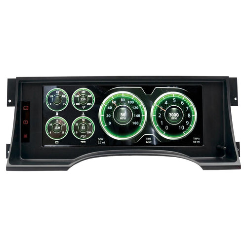 Auto Meter Invision 7006 Direct Fit Digital Dash LCD 95-98 Chevy Truck, Black