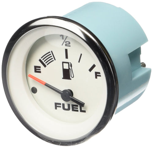 Medium Sierra International Lido Fog Resistant Fuel Gauge, White 59655P