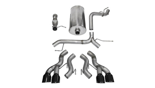 Cat-Back Exhaust System CORSA 14887BLK