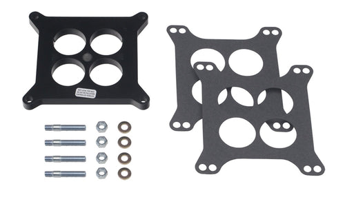 Plastic Phenolic 4 Barrel Carb Spacer Trans-Dapt Performance 2370 Ported 0.5 in. Incl. Gaskets/Studs/Nuts/Washers