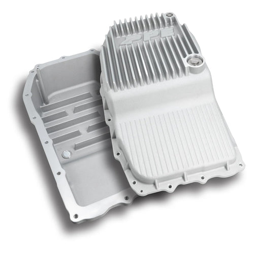 Heavy-Duty PPE Deep Cast Aluminum Automatic Transmission Pan Compatible with 2015-2020 GM 8L90 8-Speed Transmission (Raw)